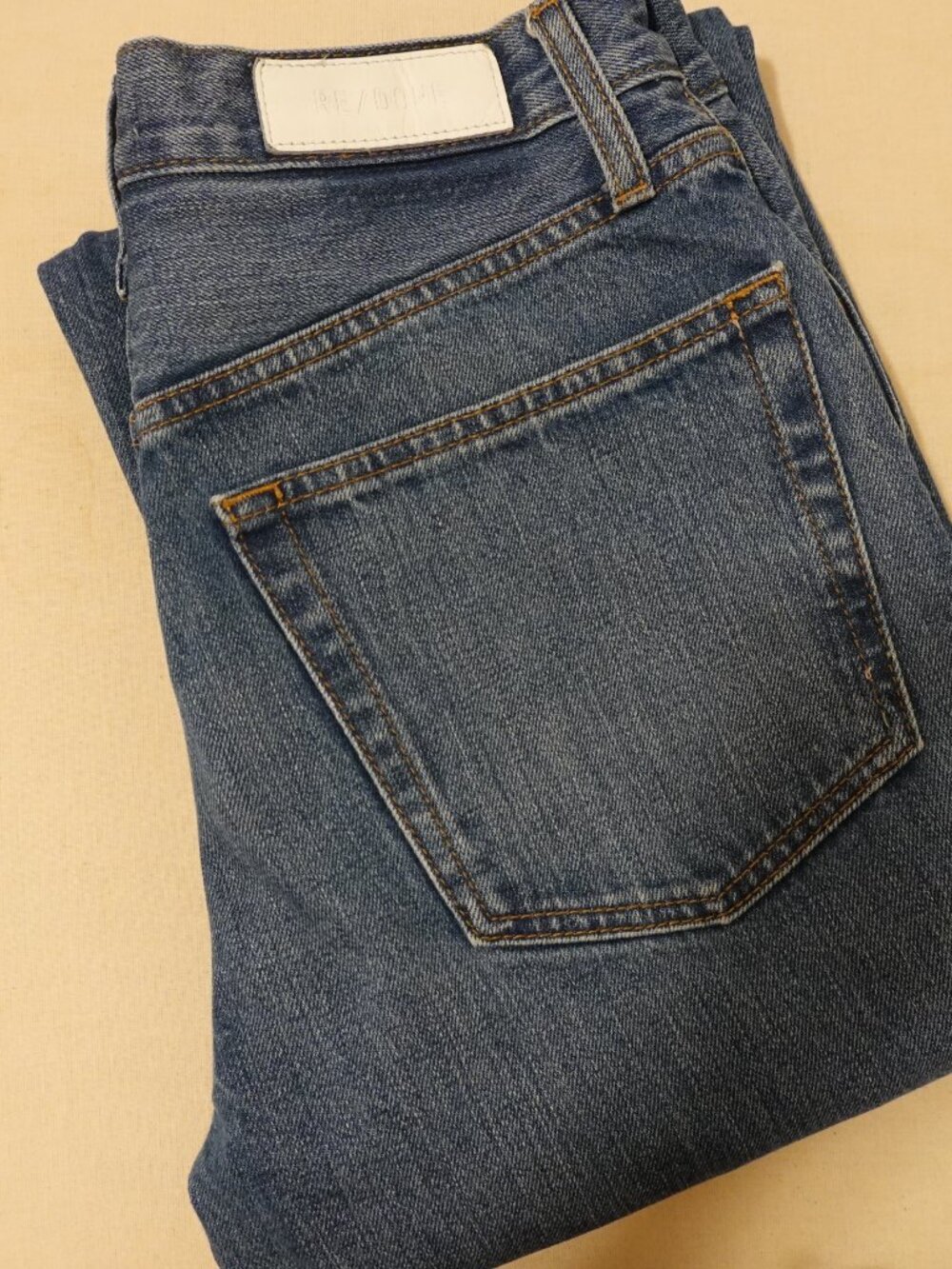 RE/DONE Loose Longish Jeans Size 23 in Bay Fade